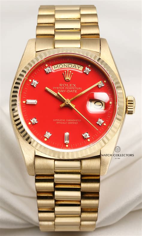 red face rolex women& 39|Rolex red bezel.